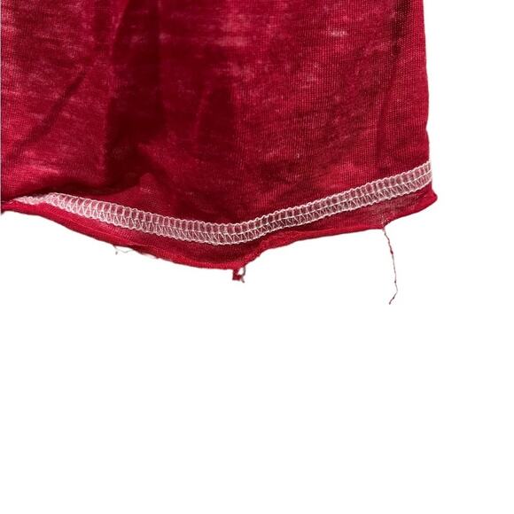 Looney Tunes Sleep Shirt Womens 2X Red Short Sleeve Graphic Nightshirt Plus Size - Picture 7 of 7